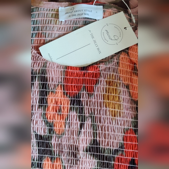 Floral long sleeve dress "Mad about style" - Picture 8 of 14